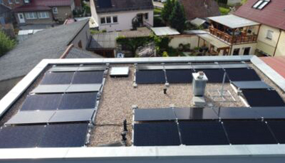 Photovoltaikanlage in Bucha, Saale-Holzland-Kreis, Thüringen
